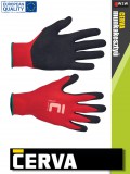 Cerva FIRECREST textil nitrilmártott munkakesztyű - 12 pár/csomag