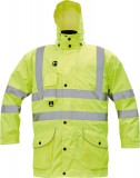 Cerva Formby 7 az 1-ben jólláthatósági kabát sárga színben