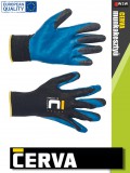 Cerva GARRULUS textil PU-mártott kesztyű - munkakesztyű - 12 pár/csomag