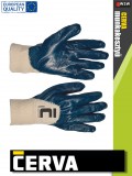 Cerva Harrier kötött NITRIL-mártott munkakesztyű - 12 pár/csomag