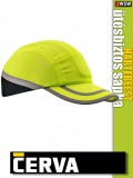 Cerva HARTEBEEST ütésbiztos láthatósági baseball sapka - védősisak