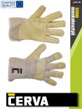 Cerva JAY kombinált bőrkesztyű - munkakesztyű - 12 pár/csomag