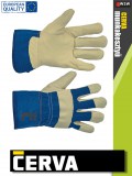 Cerva JAY kombinált bőrkesztyű - munkakesztyű - 12 pár/csomag