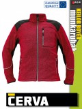 Cerva KEILOR RED BOYER zipzáros pulóver - munkaruha
