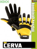 Cerva Kixx BRICK kombinált bőrkesztyű - munkakesztyű