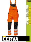 Cerva KNOXFIELD ORANGE HI-VIS kantáros munkanadrág - munkaruha