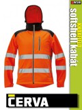 Cerva KNOXFIELD ORANGE HI-VIS softshell kabát - munkaruha