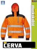 Cerva KNOXFIELD ORANGE HI-VIZ bélelt pilóta munkakabát - munkaruha