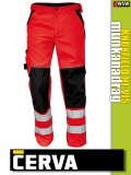 Cerva KNOXFIELD RED HI-VIS derekas munkanadrág - munkaruha