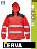 Cerva KNOXFIELD RED HI-VIZ bélelt munkakabát - munkaruha