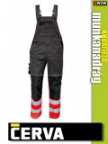 Cerva KNOXFIELD RED REFLEX kantáros munkanadrág - munkaruha
