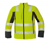 Cerva Malton jólláthatósági softshell kabát sárga színben