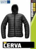 Cerva MAX NEO BLACK light technikai téli bélelt munkakabát - munkaruha