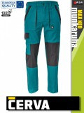 Cerva MAX NEO GREEN pamut technikai deréknadrág - munkaruha