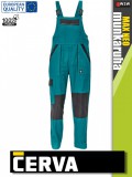 Cerva MAX NEO GREEN pamut technikai kantárosnadrág - munkaruha