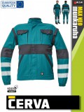 Cerva MAX NEO GREEN reflex pamut 2in1 levehető ujjas technikai kabát - munkaruha