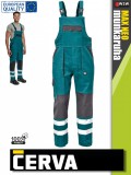 Cerva MAX NEO GREEN reflex pamut technikai kantárosnadrág - munkaruha