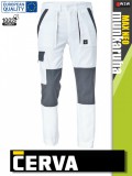 Cerva MAX NEO WHITE pamut technikai deréknadrág - munkaruha
