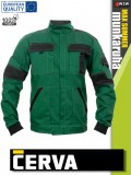 Cerva MAX SUMMER GREEN pamut technikai kabát - munkaruha