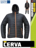 Cerva MAX VIVO BLACKHVO light technikai téli bélelt munkakabát - munkaruha