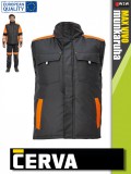 Cerva MAX VIVO BLACKHVO technikai téli bélelt munkamellény - munkaruha