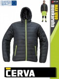 Cerva MAX VIVO BLACKHVY light technikai téli bélelt munkakabát - munkaruha