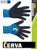 Cerva MILVUS WINTER textil nitrilmártott bélelt munkakesztyű - 12 pár/csomag