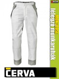Cerva MONTROSE WHITE lélegző derék munkanadrág - munkaruha