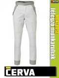 Cerva MONTROSE WHITE lélegző női derék munkanadrág - munkaruha