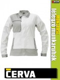 Cerva MONTROSE WHITE lélegző női munkakabát - munkaruha