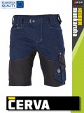 Cerva NEURUM DENIM prémium extra rugalmas farmer rövidnadrág - munkaruha