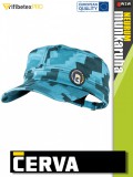 Cerva NEURUM PETROL CAMO prémium stretch sapka - munkaruha