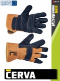 Cerva ORIOLE kombinált bőrkesztyű - 12 pár/csomag