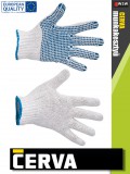 Cerva PLOVER textil kötött munkakesztyű - 12 pár/csomag
