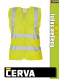 Cerva QUOLL hálós jólláthatósági mellény - munkaruha