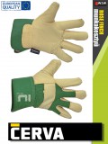 Cerva ROSE FINCH kombinált bőrkesztyű - munkakesztyű - 12 pár/csomag