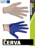 Cerva SCOTER kötött PVC-mártott munkakesztyű - 12 pár/csomag