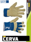Cerva SHAG kombinált bélelt bőrkesztyű - munkakesztyű - 12 pár/csomag