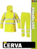 Cerva SIRET HV PU esőkabát és nadrág szett - munkaruha