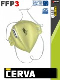 Cerva SPIROTEK SH3300V FFP3 NR szelepes porálarc pormaszk - 1 db