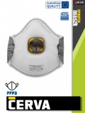 .Cerva SPIROTEK VS2200CV FFP2OV NR FFP2 szelepes porálarc pormaszk - 10 db