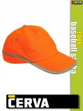Cerva THAR láthatósági baseball sapka - munkaruha