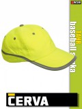 Cerva THAR láthatósági baseball sapka - munkaruha