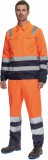 Cerva Valencia HV jólláthatósági dzseki narancs/navy színben