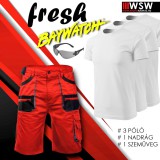 Cerva WSW FRESH BAYWATCH munkanadrág-póló-szemüveg munkaruha szett - munkaruha