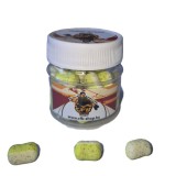 CFB 2in1 Fluo oldódó Wafters horogcsali 20 g - Ananász Vajsav - Fehér sárga - Választható Méret