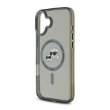 CG Mobile Apple iPhone 16 Karl Lagerfeld iml k&ch heads metal frame magsafe  (ütésálló, kameravédő, magsafe) fekete