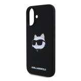 CG Mobile Apple iPhone 16 liquid silicone choupette head magsafe szilikon telefonvédő (ütésállóság, magsafe) fekete