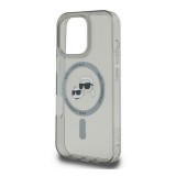 CG Mobile Apple iPhone 16 Pro Karl Lagerfeld iml k&ch heads metal frame magsafe  (ütésálló, kameravédő, magsafe) fekete
