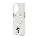CG Mobile Apple iPhone 16 Pro Max Karl Lagerfeld iml karl and choupette magsafe  (ütésálló, magsafe) átlátszó